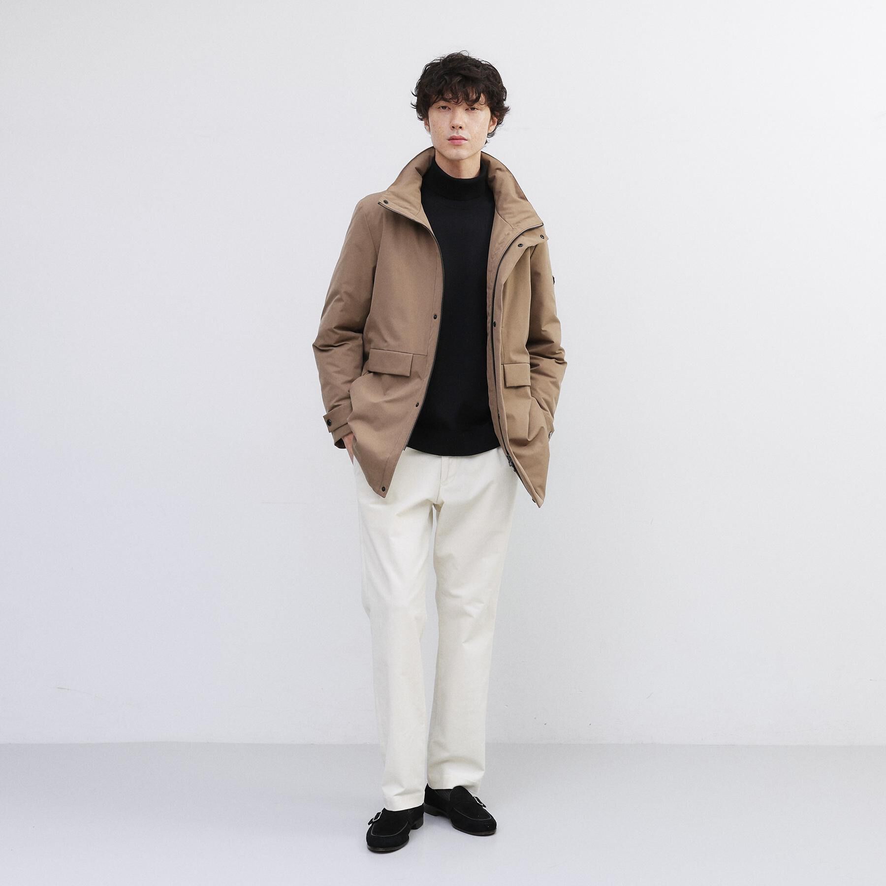 TAKEO KIKUCHI「【None Of Stress】ストレッチ ダウンブルゾン」|ダウン|