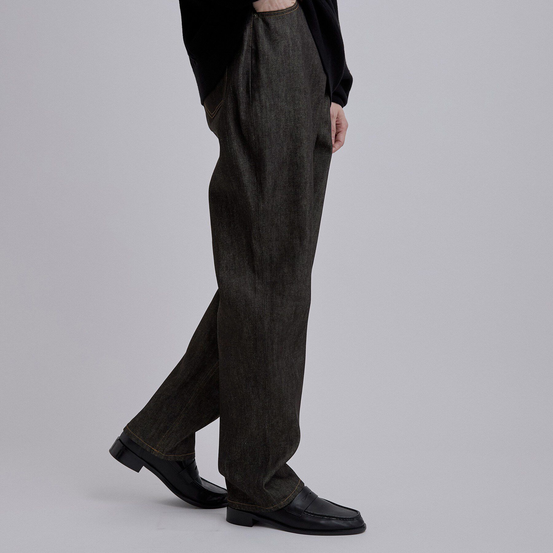 tk.TAKEO KIKUCHI「【色褪せしにくいデニム】Comfy Fadeless Denim Seriesデニムパンツ」|その他|