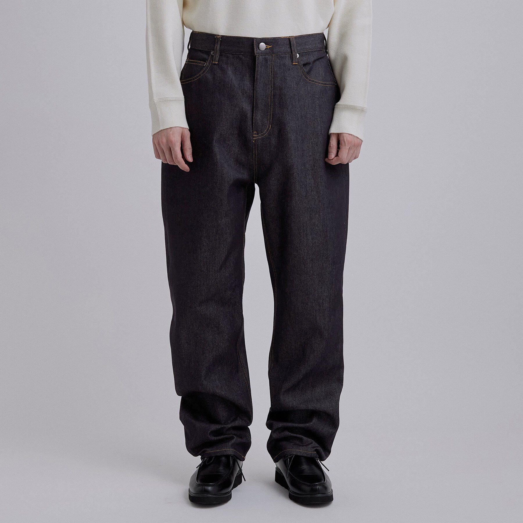 tk.TAKEO KIKUCHI「【色褪せしにくいデニム】Comfy Fadeless Denim Seriesデニムパンツ」|その他|