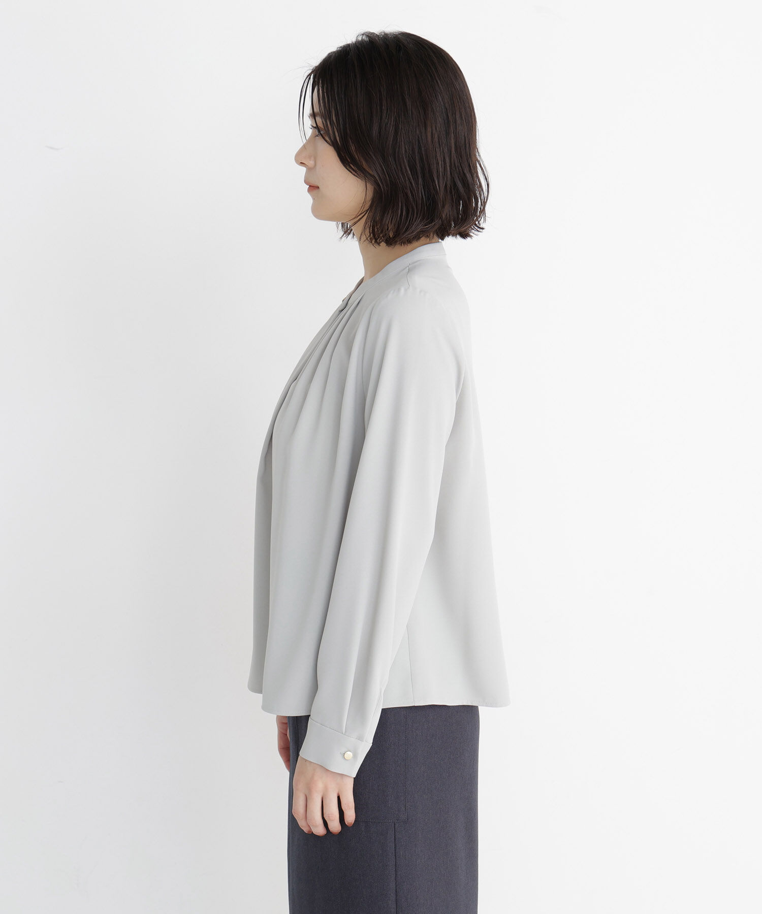  「フロントタックブラウス 26AW」|シャツ・ブラウス|