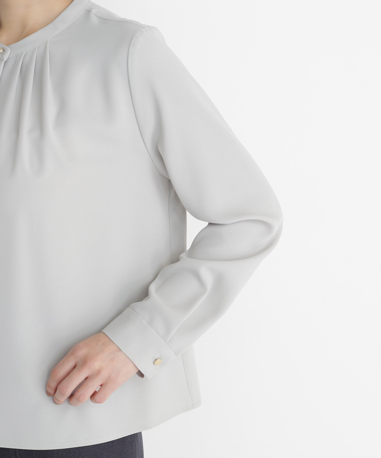  「フロントタックブラウス 26AW」|シャツ・ブラウス|