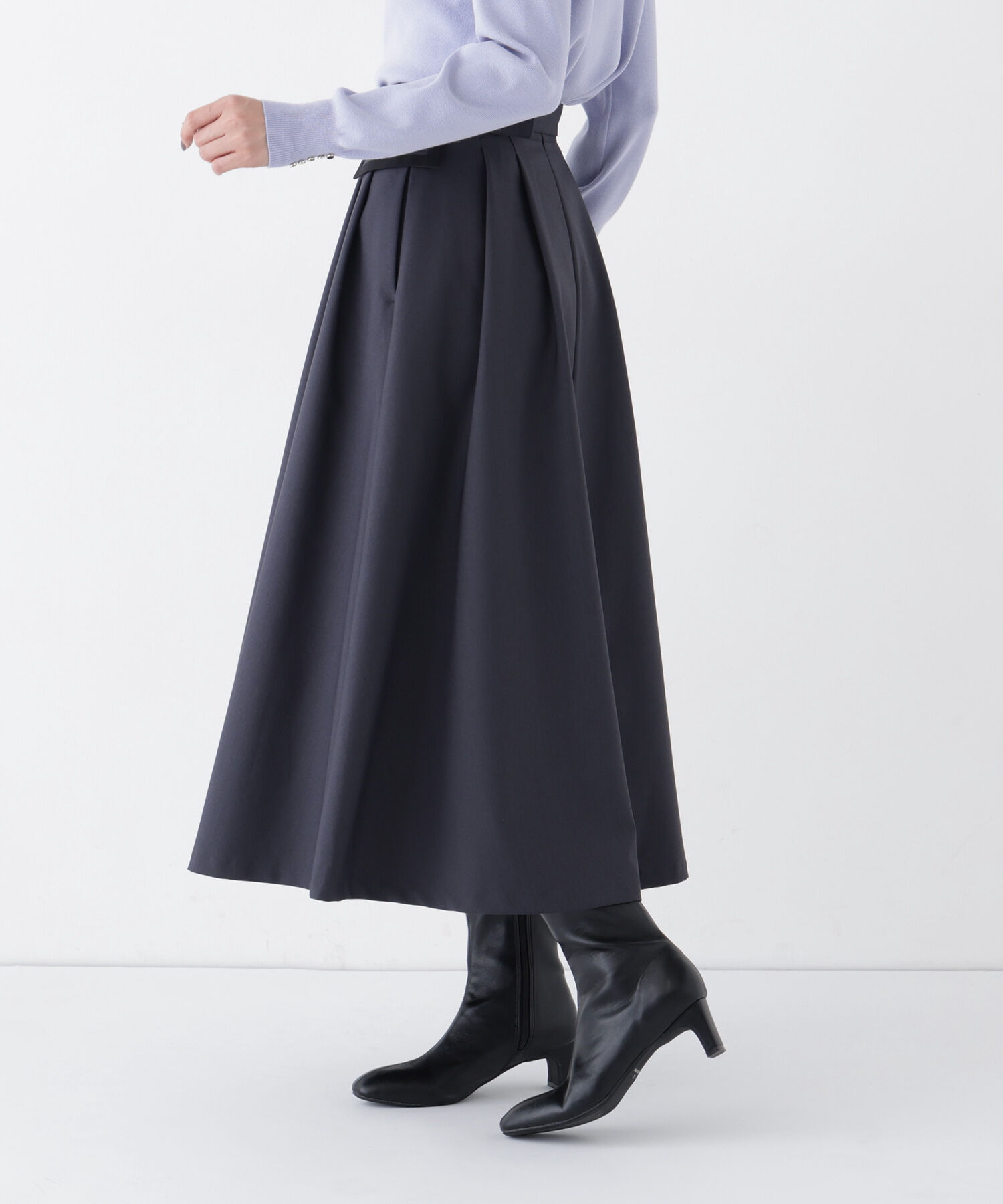  「＜CLASSY.11月号掲載＞トレンチディティールスカート」|スカート|