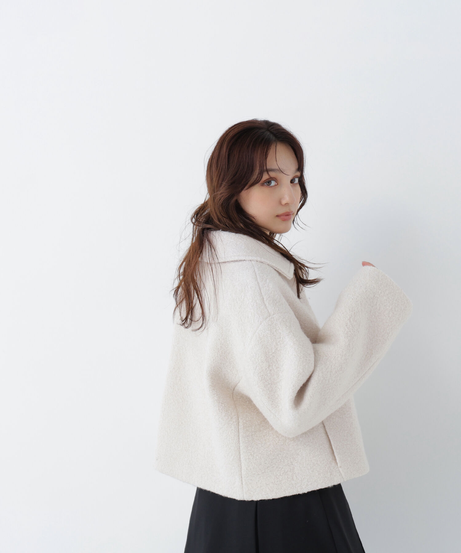  「ブークレーステンカラーブルゾン 26AW」|ブルゾン・スタジャン|