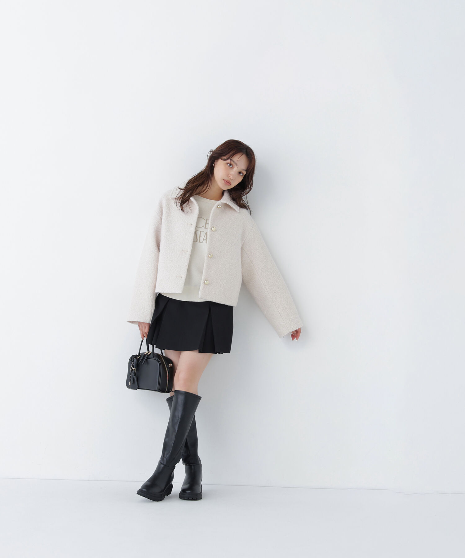 「ブークレーステンカラーブルゾン 26AW」|ブルゾン・スタジャン|