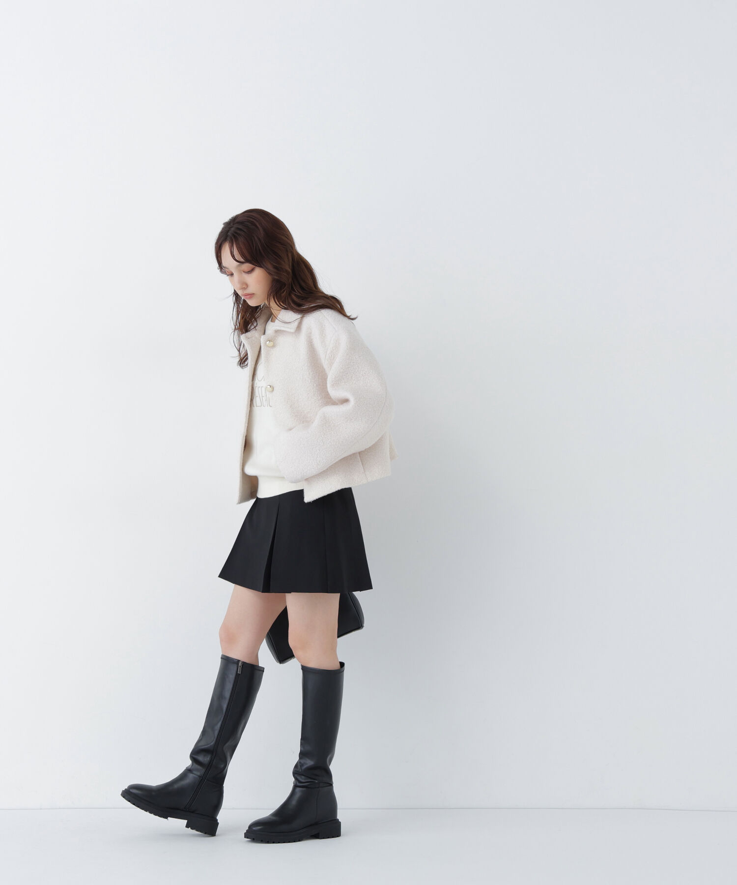 「ブークレーステンカラーブルゾン 26AW」|ブルゾン・スタジャン|