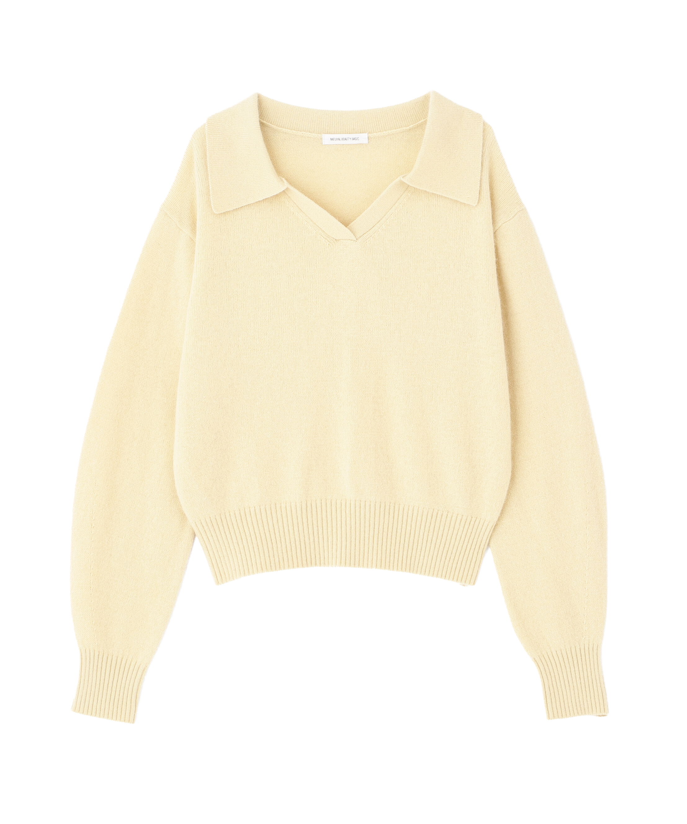  「<WEB限定ｶﾗｰ:ﾗｲﾄｸﾞﾘｰﾝ><ちょうど､いい服>品よく､ゆるく｡ｽ  」|ニット・セーター|