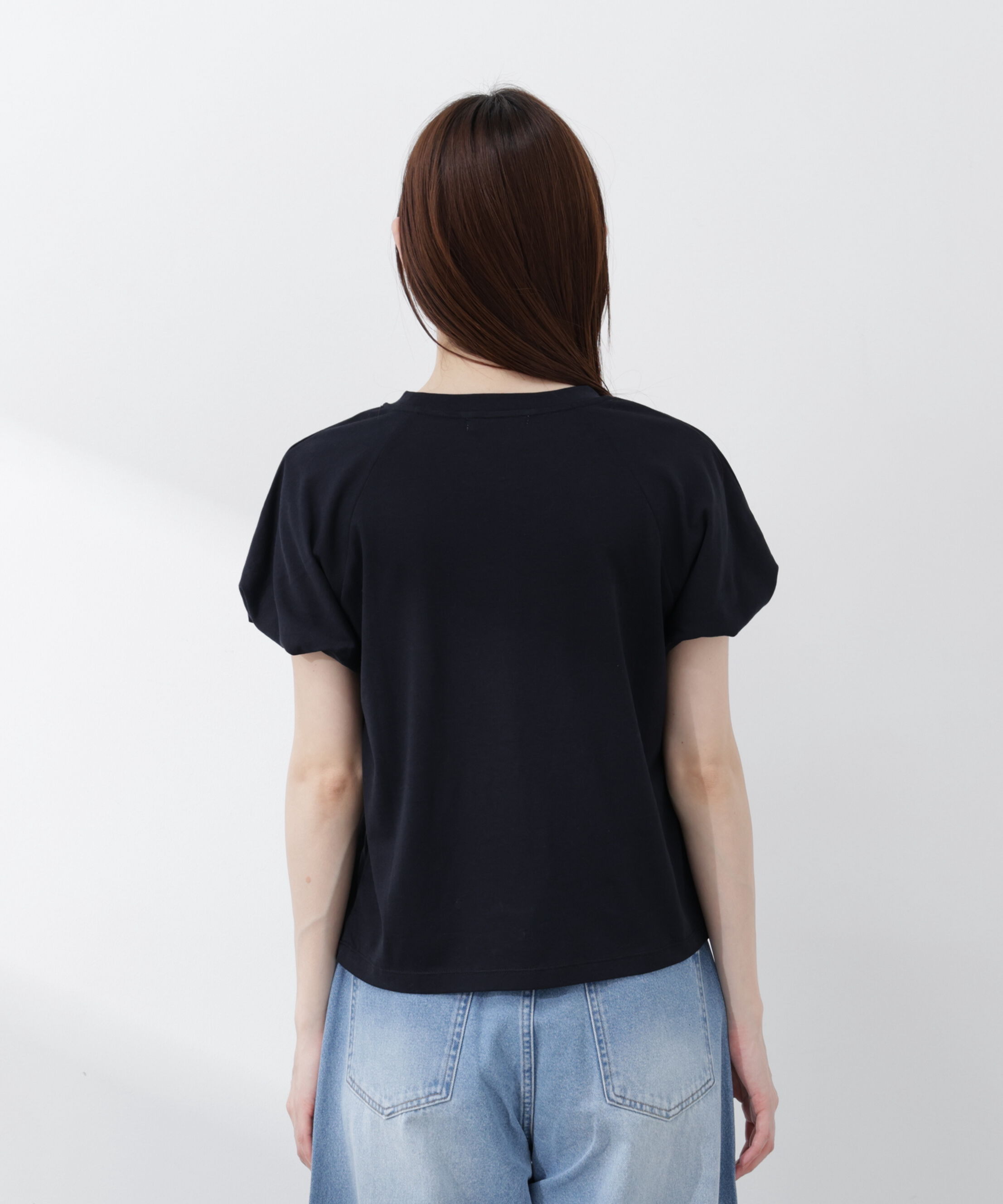PROPORTION BODY DRESSING「パフスリーブロゴTシャツ 26SS」|Tシャツ・カットソー|