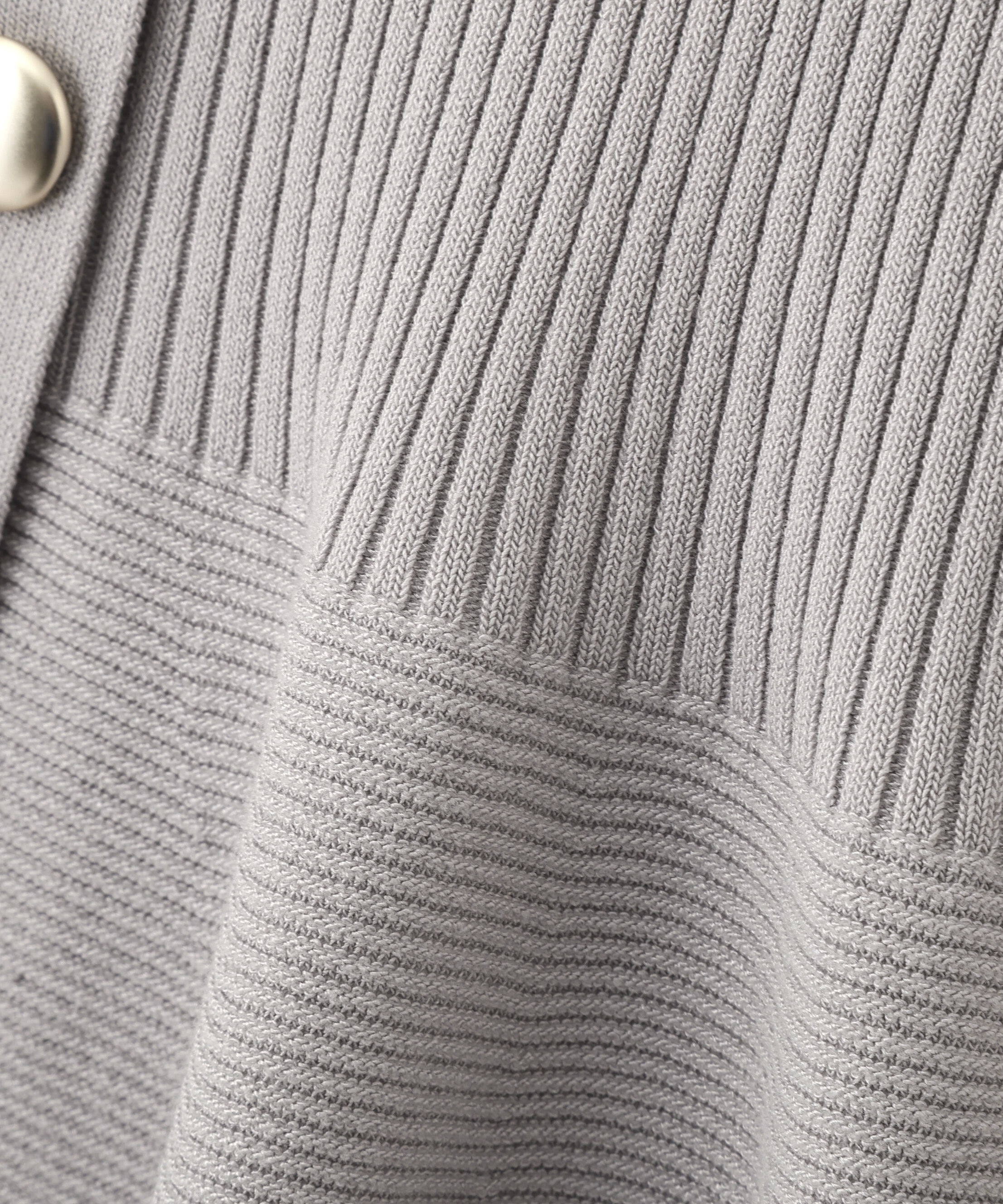 PROPORTION BODY DRESSING「部分シアーペプラムニット 26AW」|ニット・セーター|