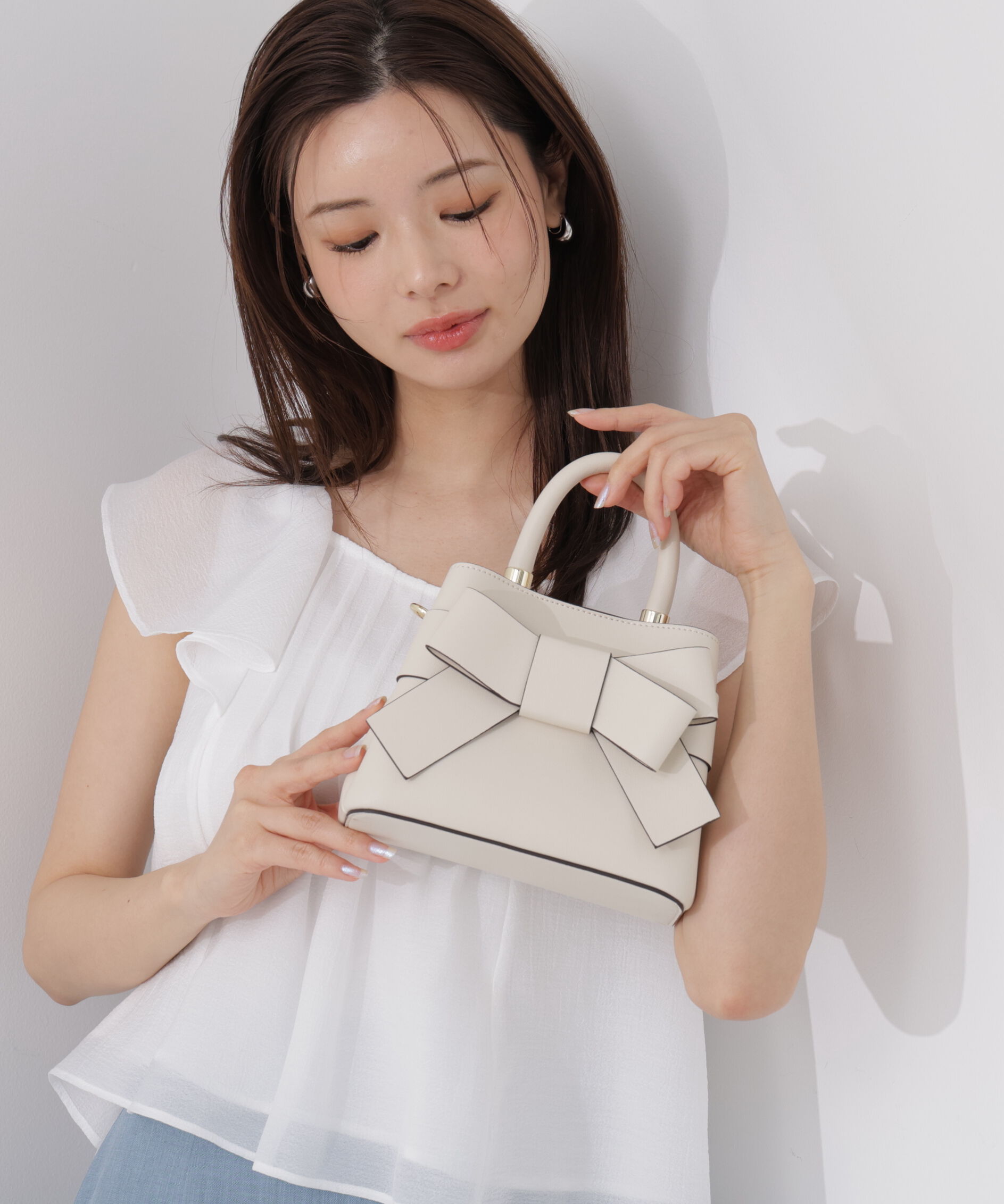 PROPORTION BODY DRESSING「フロントリボンバックミニ 26AW」|その他|