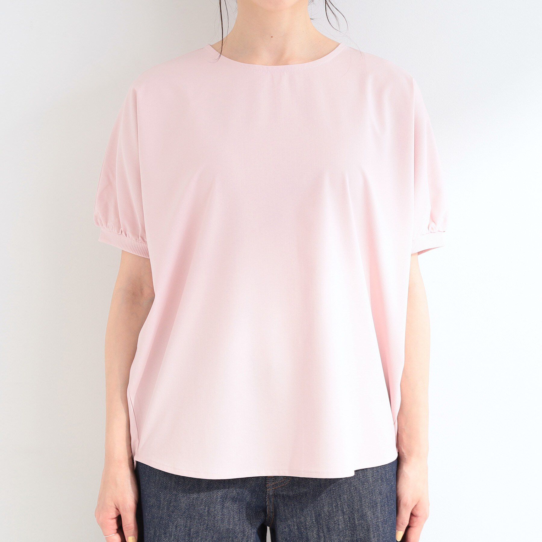 SHOO･LA･RUE「【洗濯後しわになりにくい】インせず着られる さらっとタッチのドルマンブラウス」|シャツ・ブラウス|