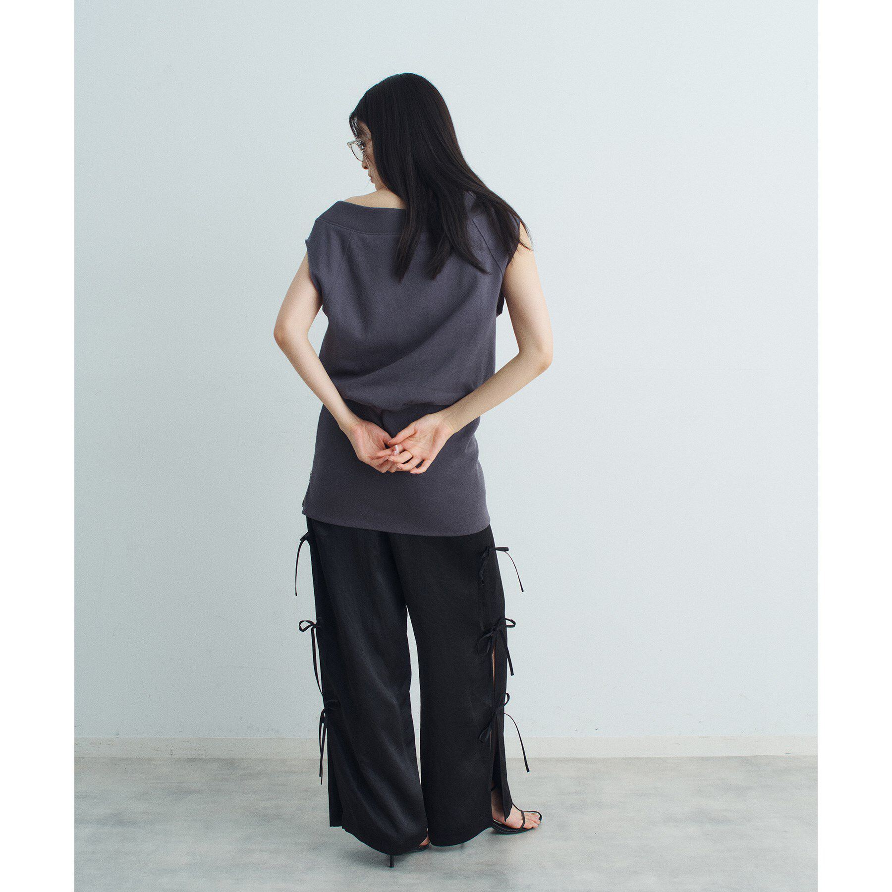 CODE A「ribbon easy pants」|その他|