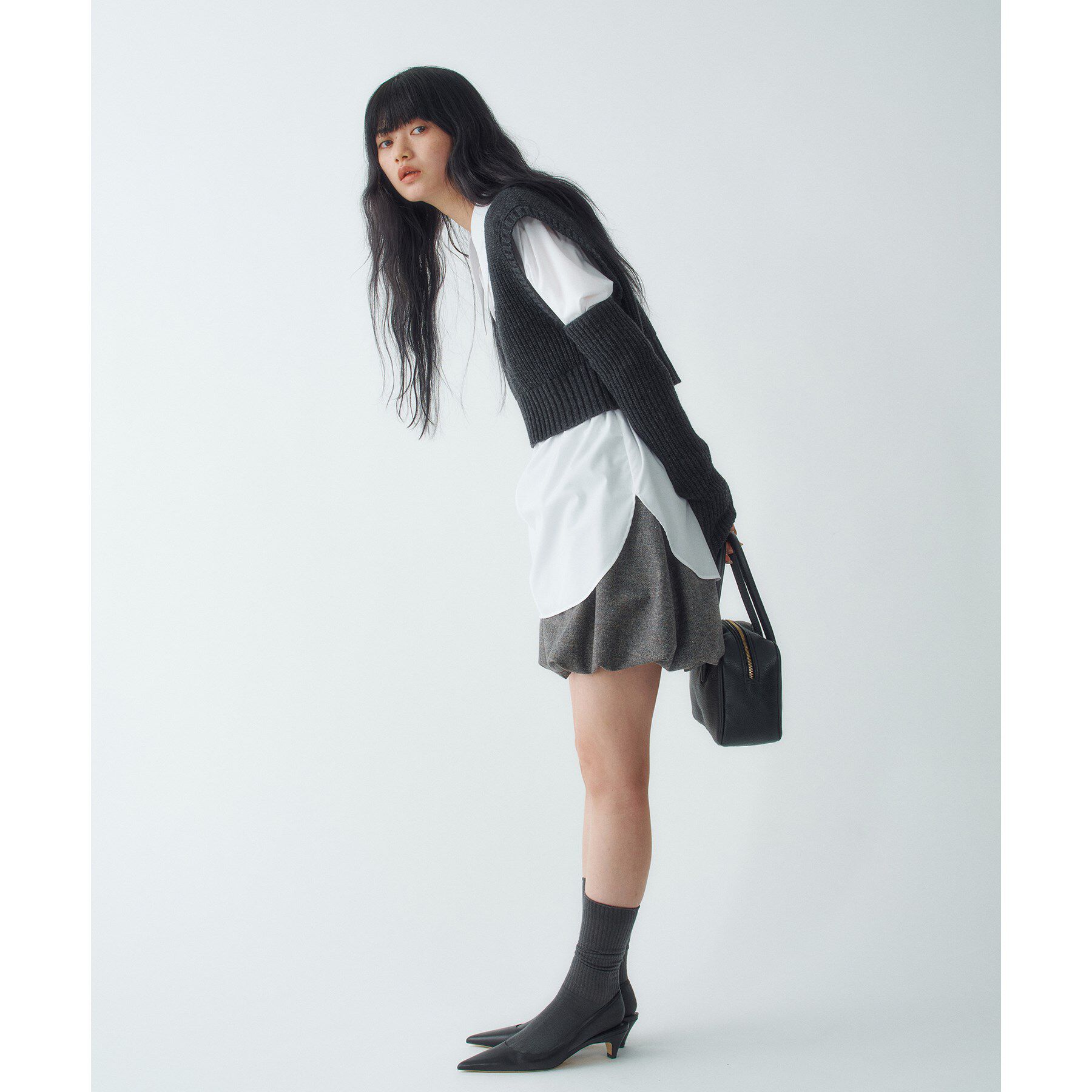 CODE A「dual form vest knit」|ニット・セーター|