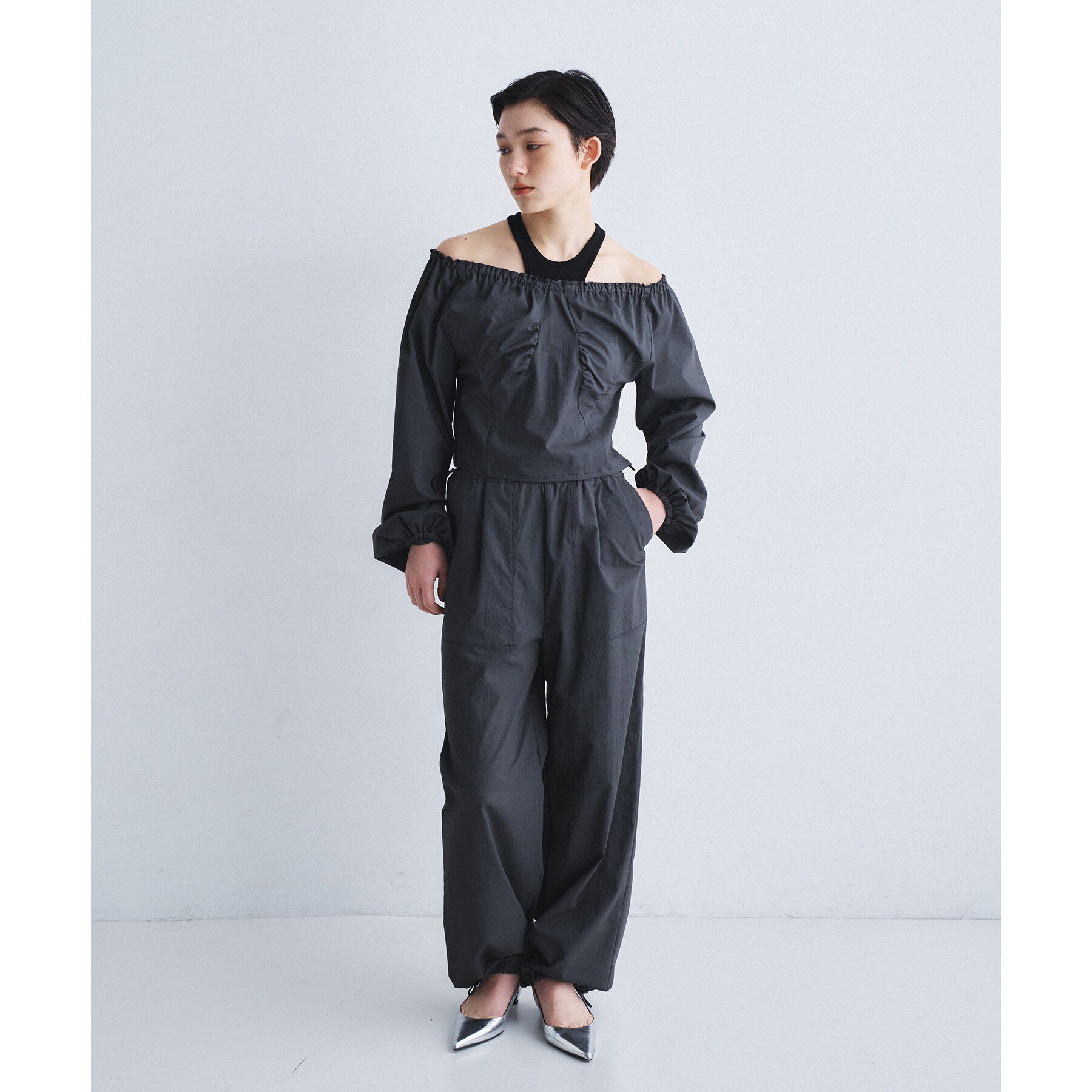 CODE A「belle gather blouse」|シャツ・ブラウス|
