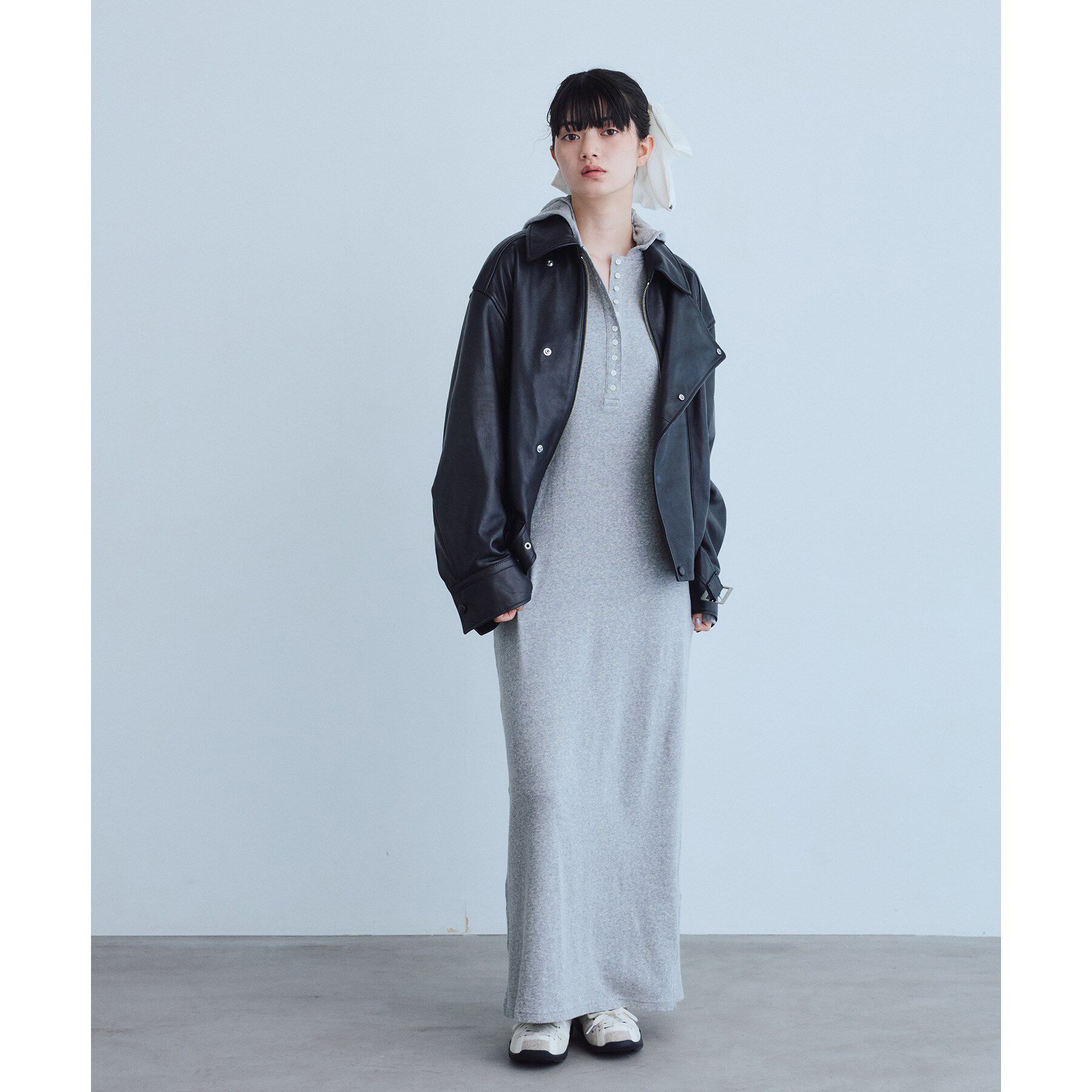 CODE A「UKI UKI＊CODE A｜leather blouson」|ブルゾン・スタジャン|