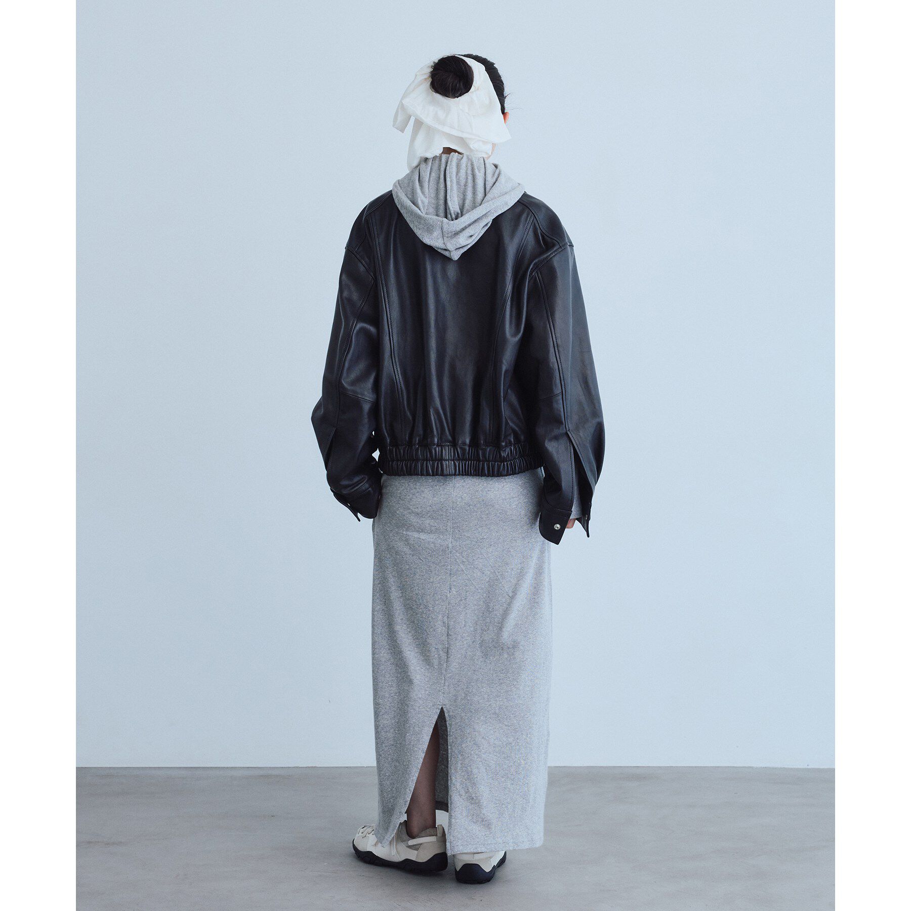 CODE A「UKI UKI＊CODE A｜leather blouson」|ブルゾン・スタジャン|