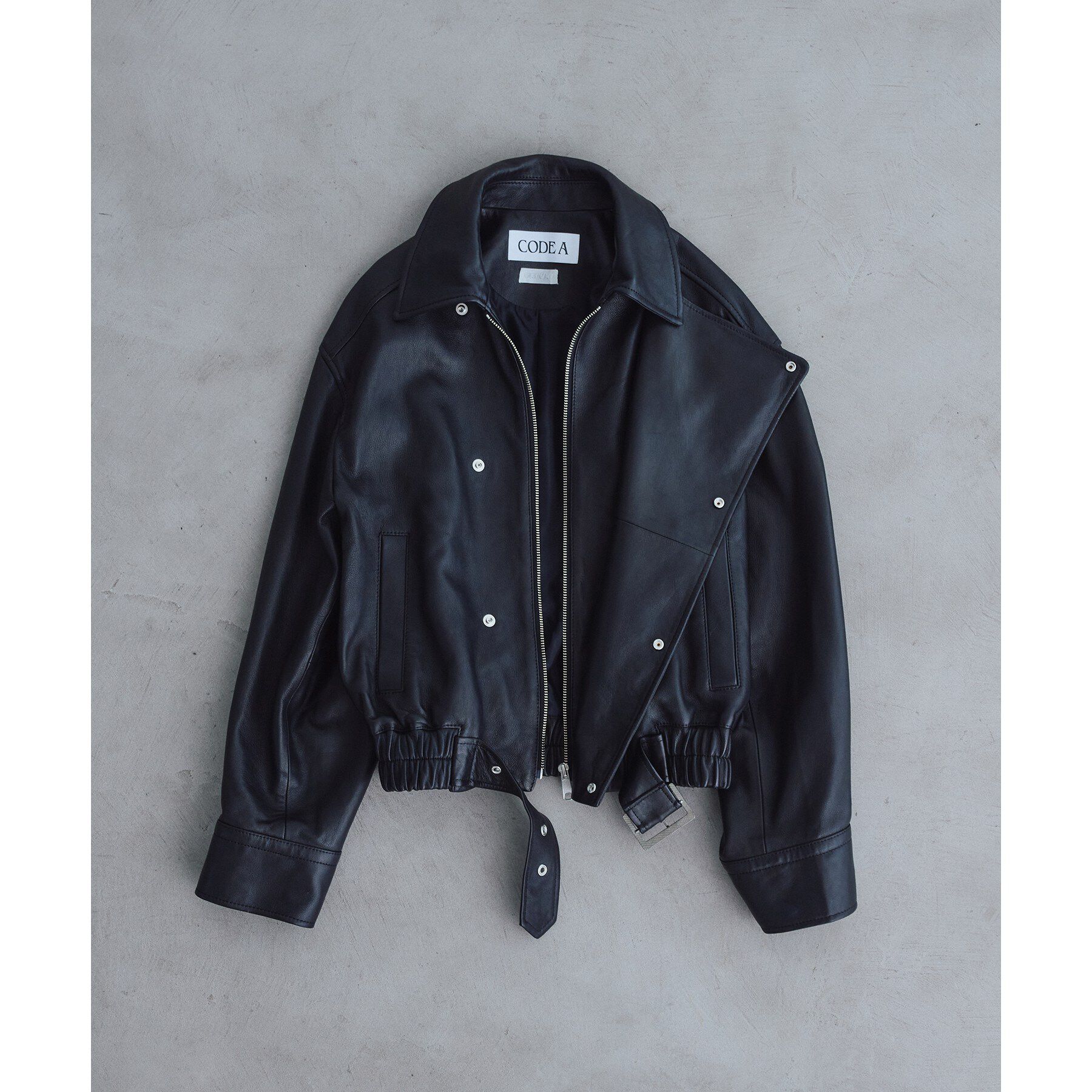 CODE A「UKI UKI＊CODE A｜leather blouson」|ブルゾン・スタジャン|