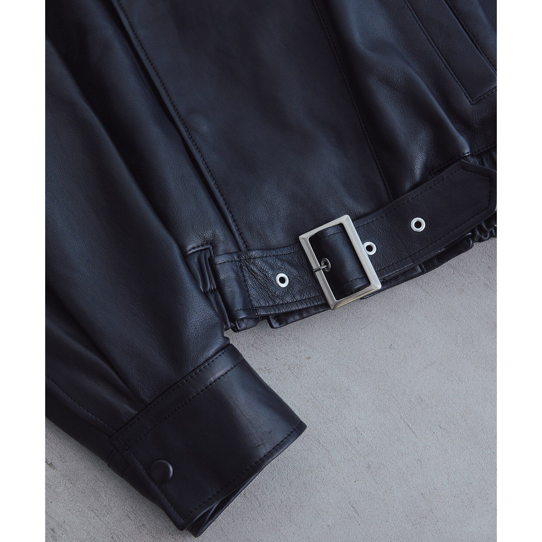 CODE A「UKI UKI＊CODE A｜leather blouson」|ブルゾン・スタジャン|