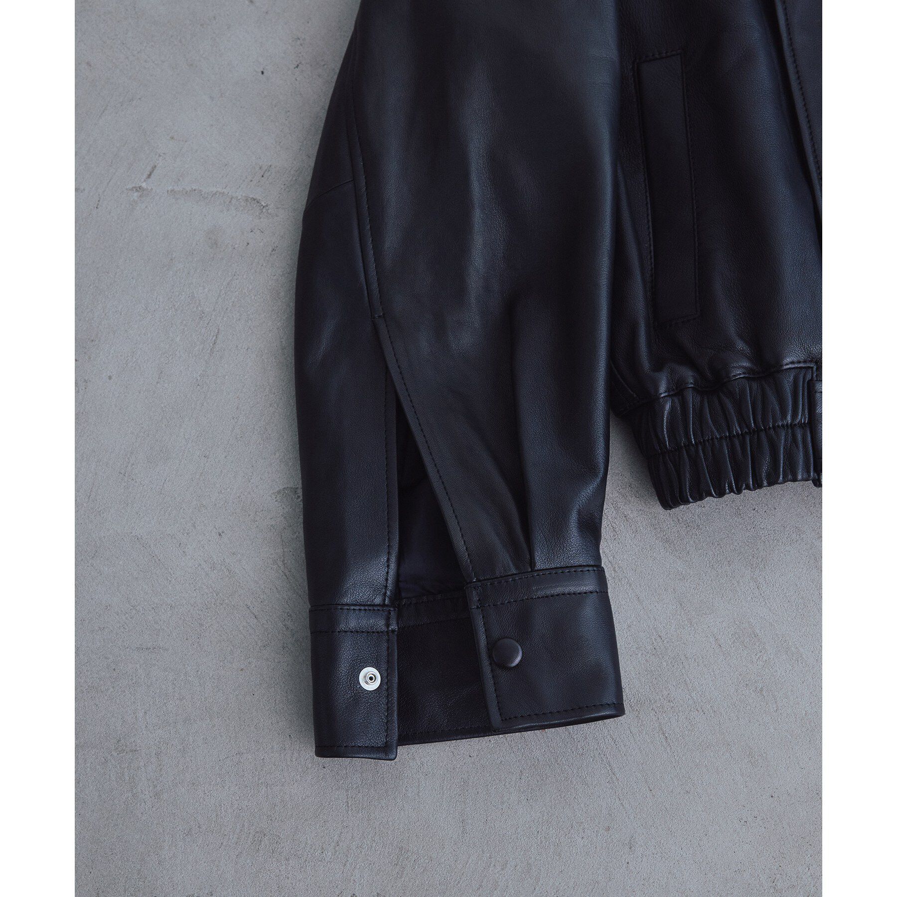 CODE A「UKI UKI＊CODE A｜leather blouson」|ブルゾン・スタジャン|