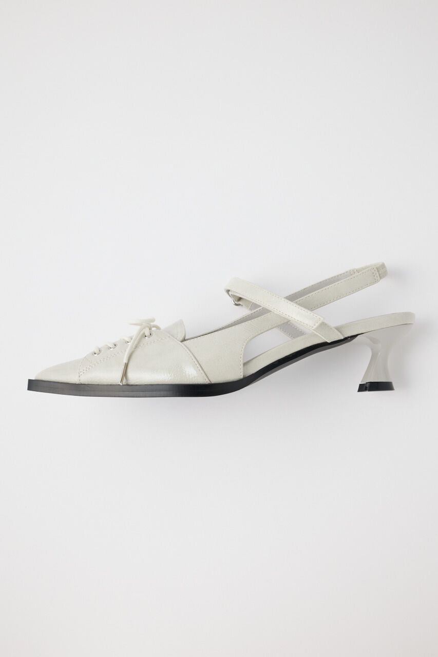 MOUSSY「LACE UP SLING BACK ミュール」|サンダル|