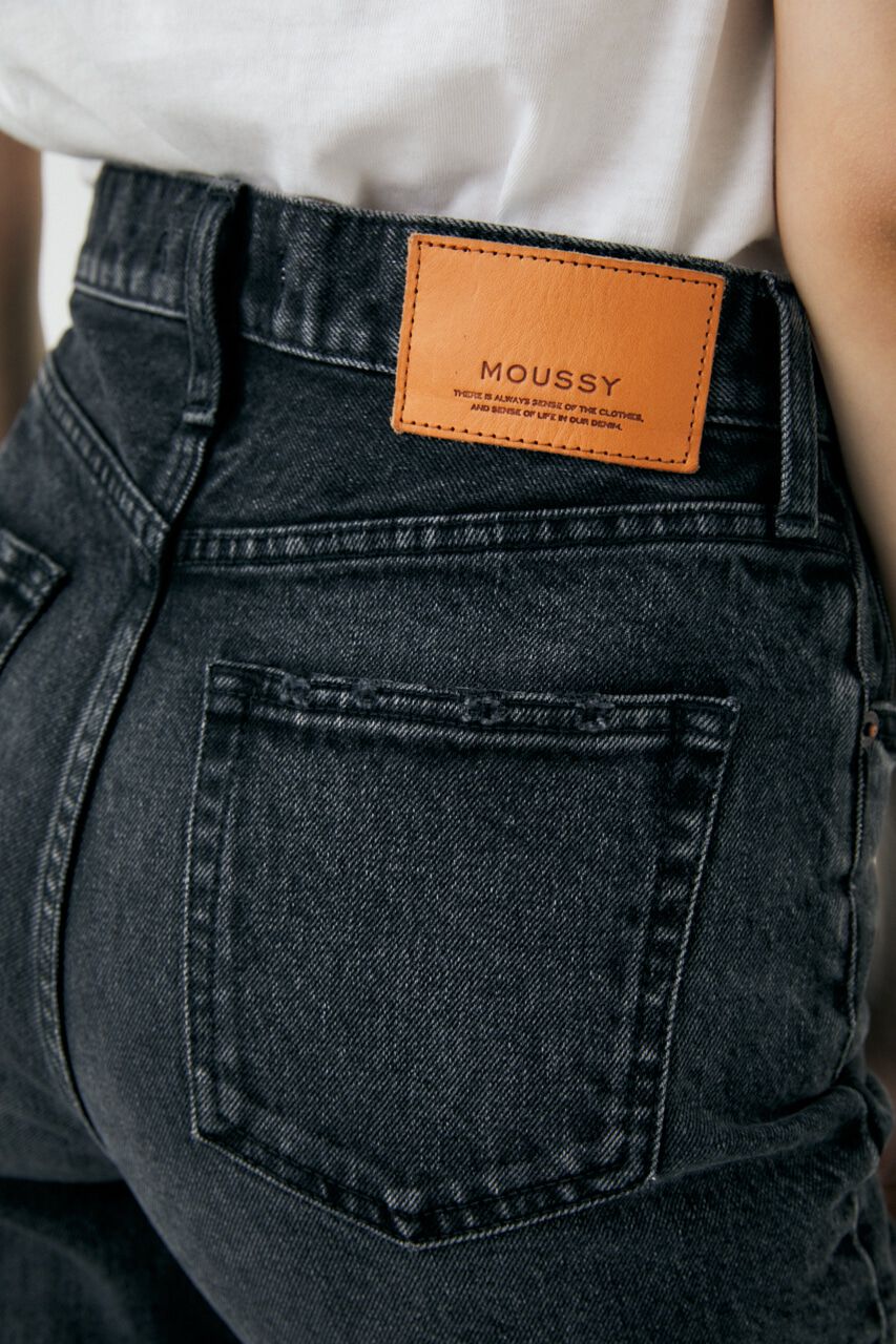 MOUSSY「MVS BLACK FLARE」|デニム|