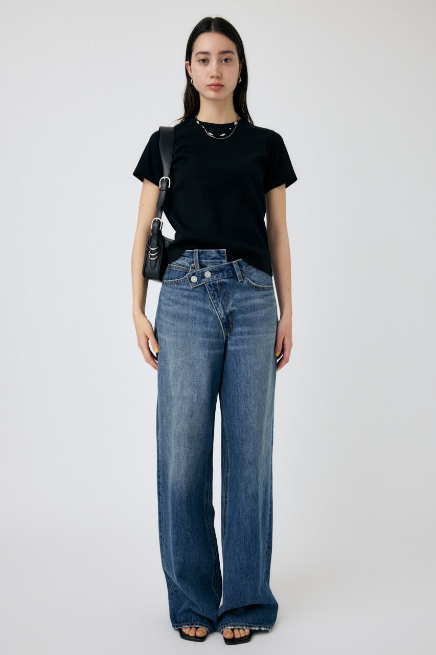 MOUSSY「SUVIN GIZA  CN TEE」|Tシャツ・カットソー|