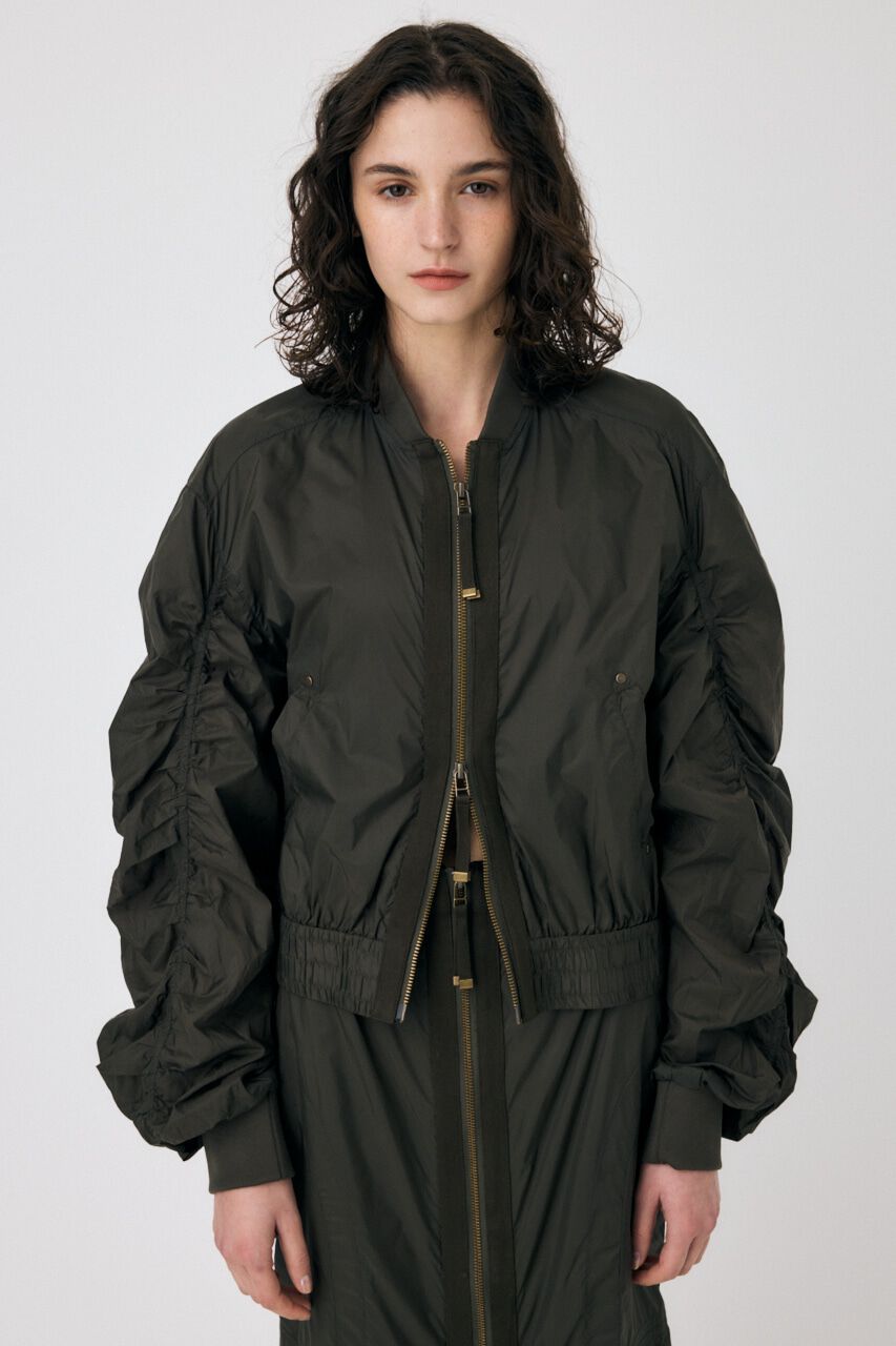 MOUSSY「FRONT ZIP FUNCTION ブルゾン」|ブルゾン・スタジャン|