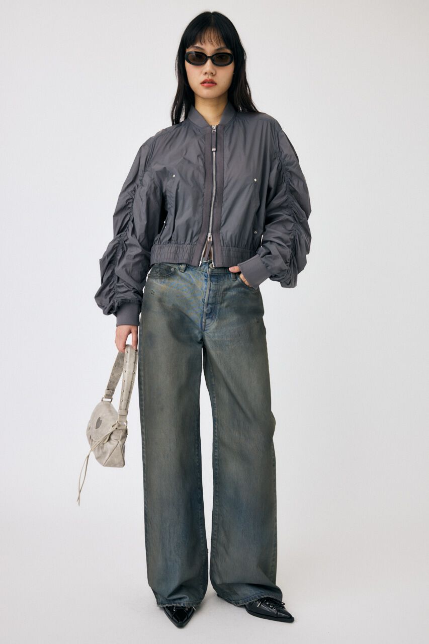MOUSSY「FRONT ZIP FUNCTION ブルゾン」|ブルゾン・スタジャン|