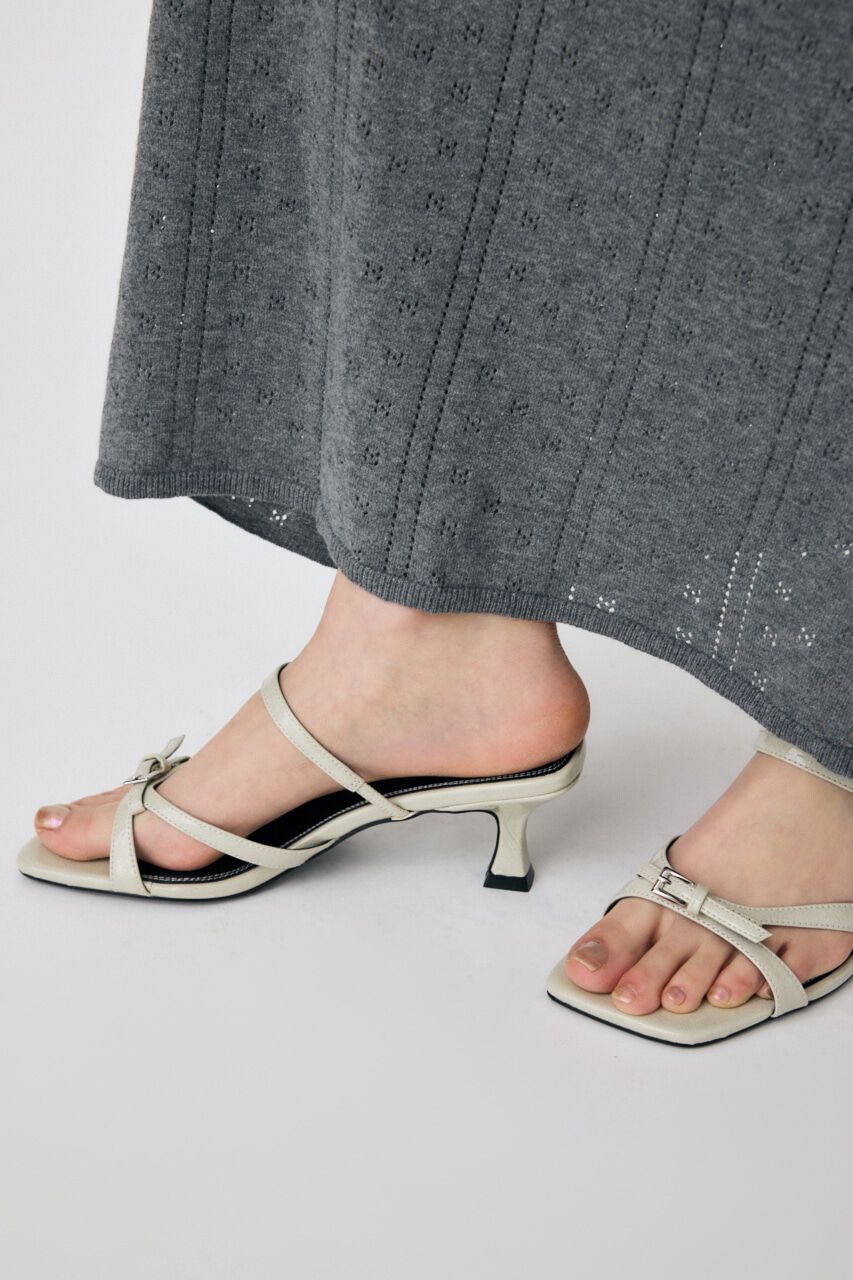 MOUSSY「TINY BELTED サンダル」|サンダル|