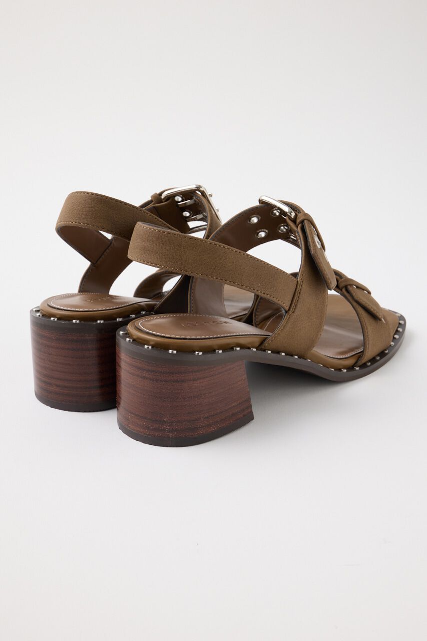 MOUSSY「W BUCKLE STRAP サンダル」|サンダル|