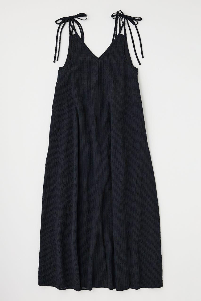 MOUSSY「SHEER GINGHAM キャミドレス」|ワンピース|