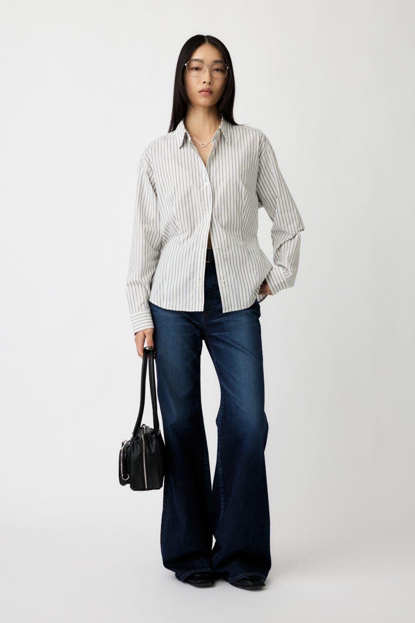 MOUSSY「ADVANCED LONG LEG フレア」|デニム|