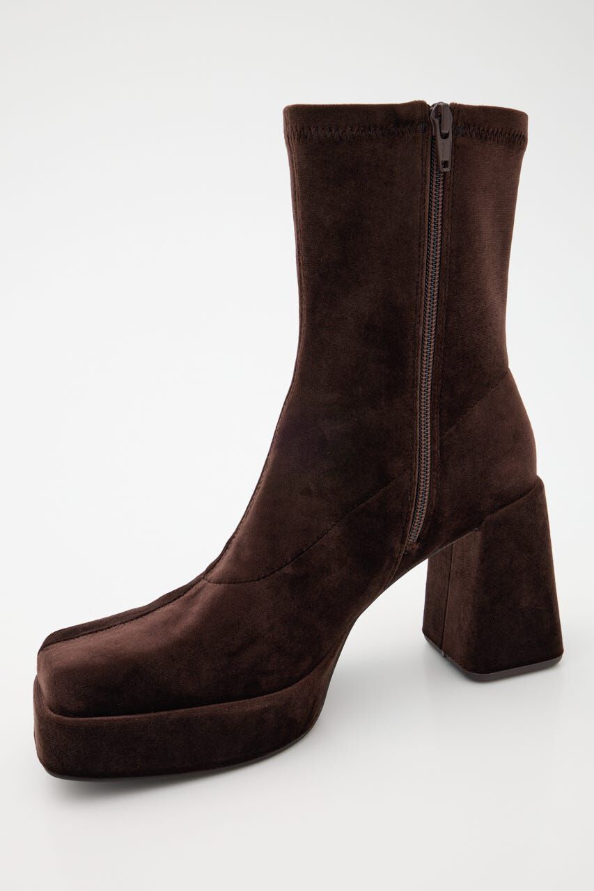 MOUSSY「STRETCH BLOCK HEEL ブーツ」|その他|
