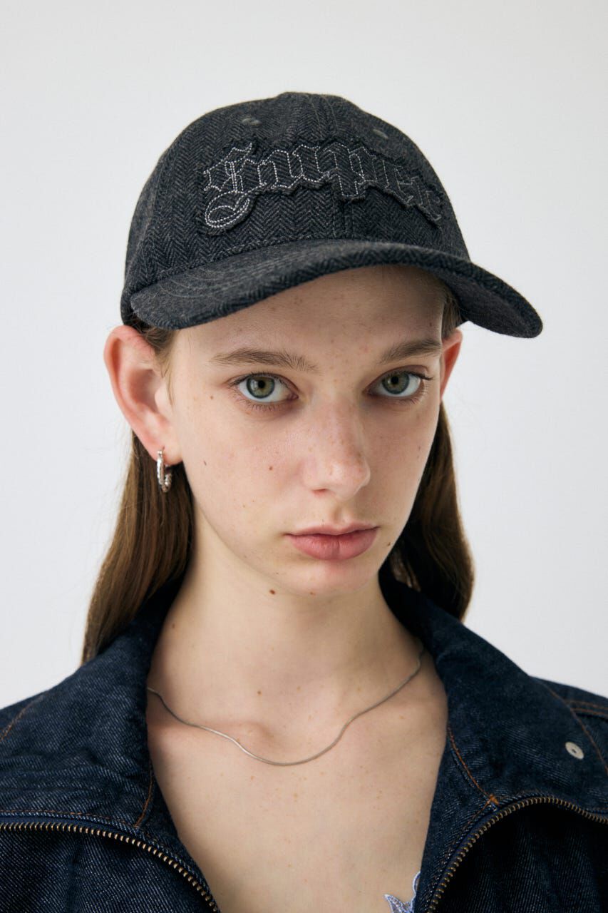 MOUSSY「PATCH WOOL ベースボールキャップ」|その他|C.GRY
