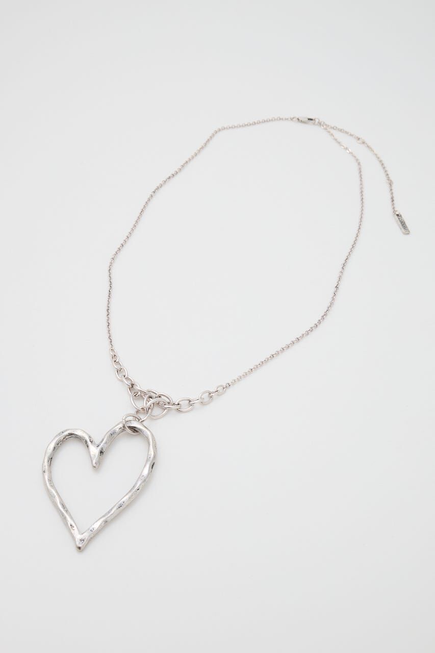 MOUSSY「HEART ネックレス」|ネックレス|