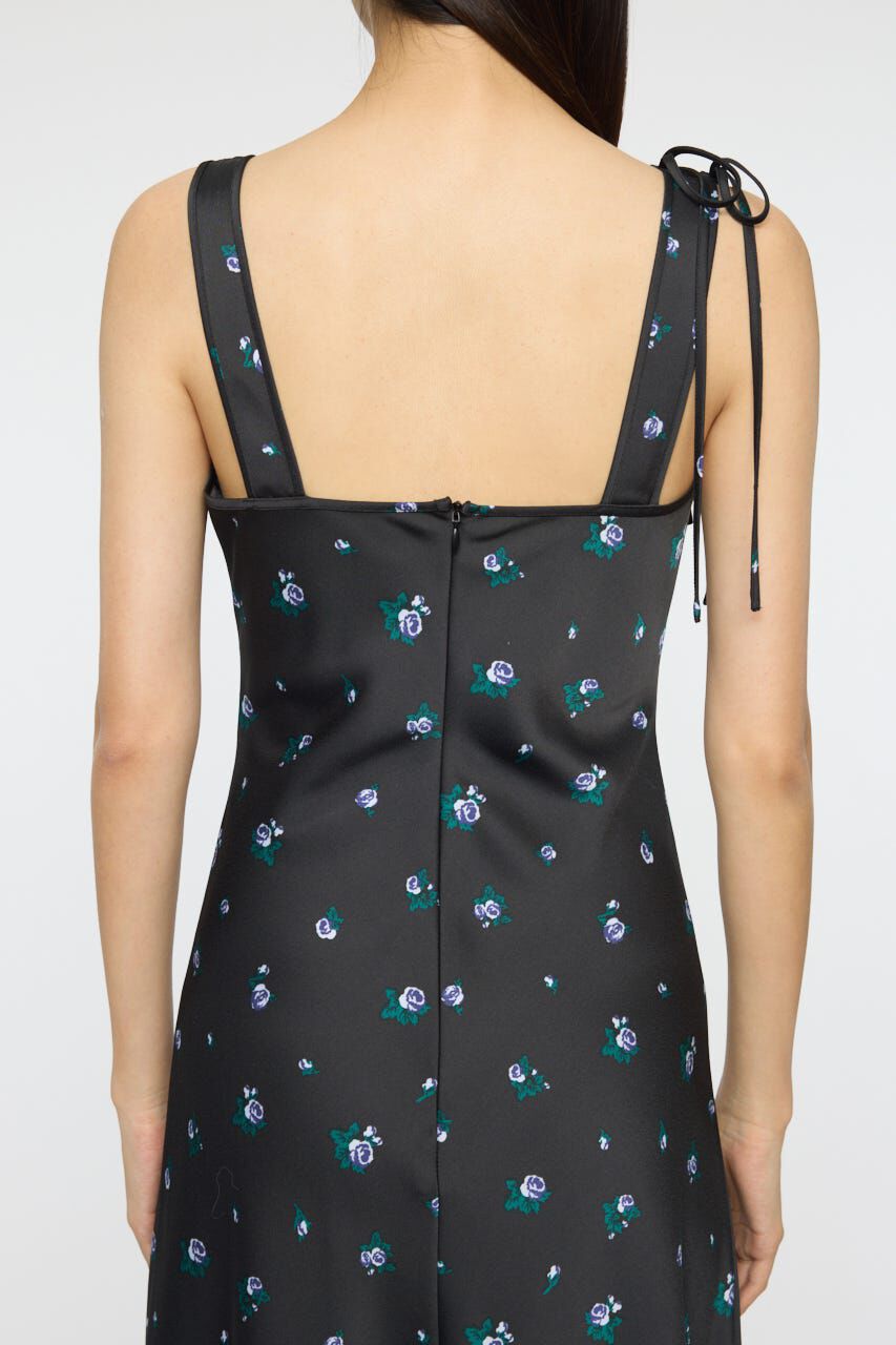 MOUSSY「FLORAL FLARE ドレス」|ワンピース|