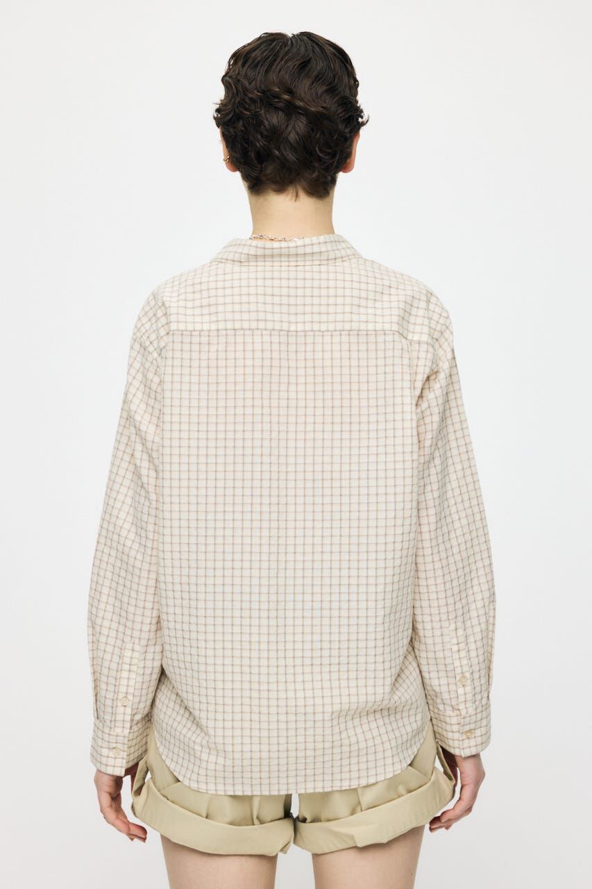 MOUSSY「SUCKER CHECK シャツ」|シャツ・ブラウス|