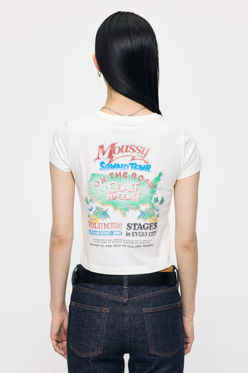 MOUSSY「MOUSSY VOL26 TOUR TEE」|Tシャツ・カットソー|