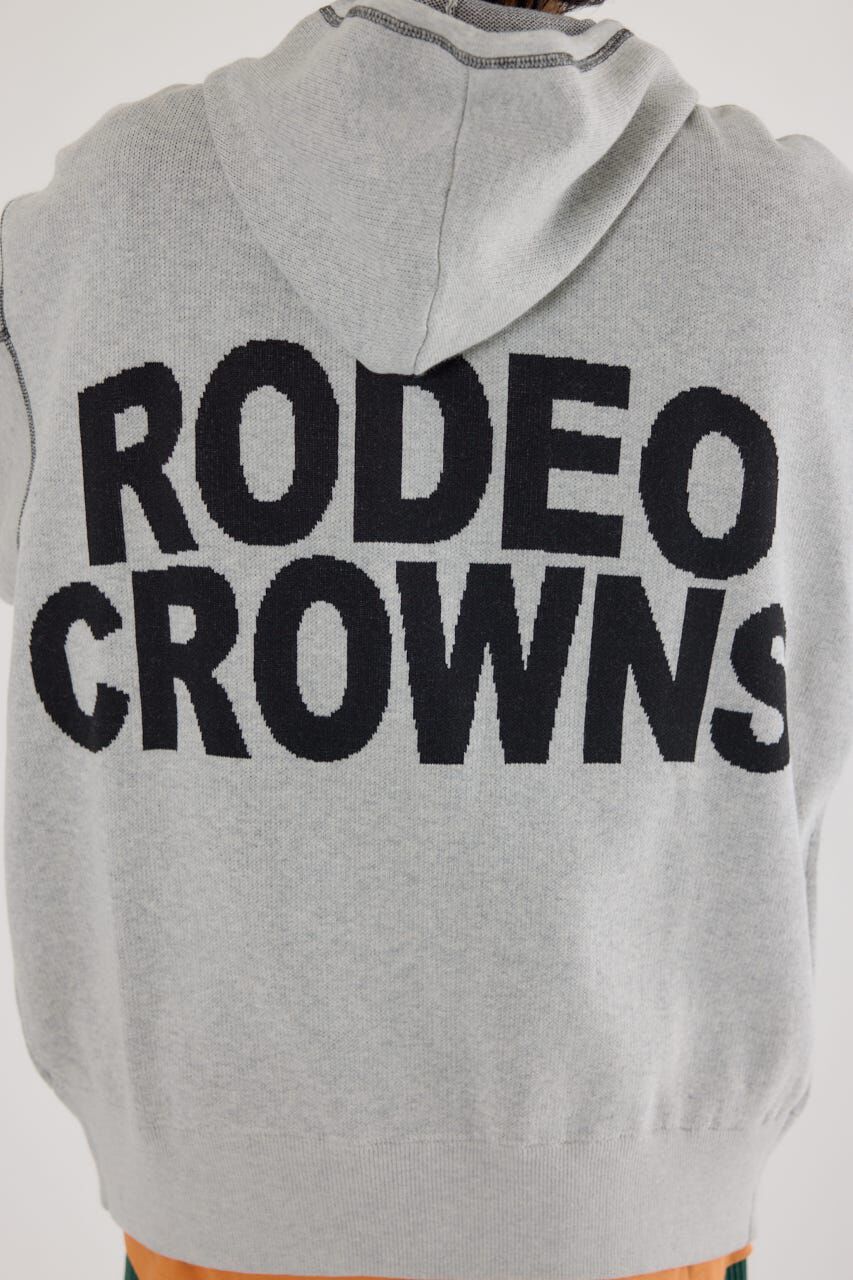 RODEO CROWNS「スウェットライクロゴZIPパーカー」|パーカー|