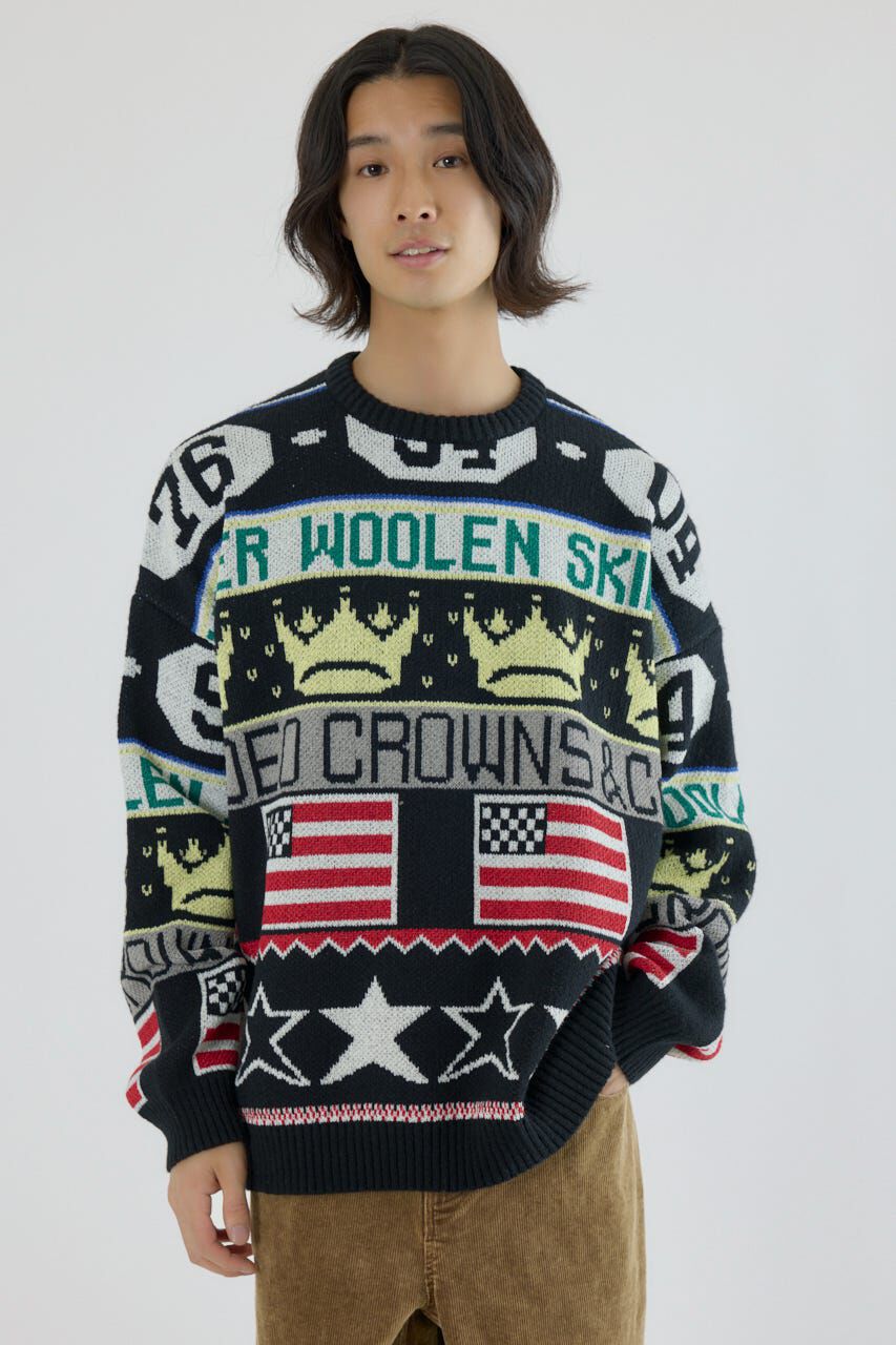 RODEO CROWNS「holidayニット」|ニット・セーター|BLK