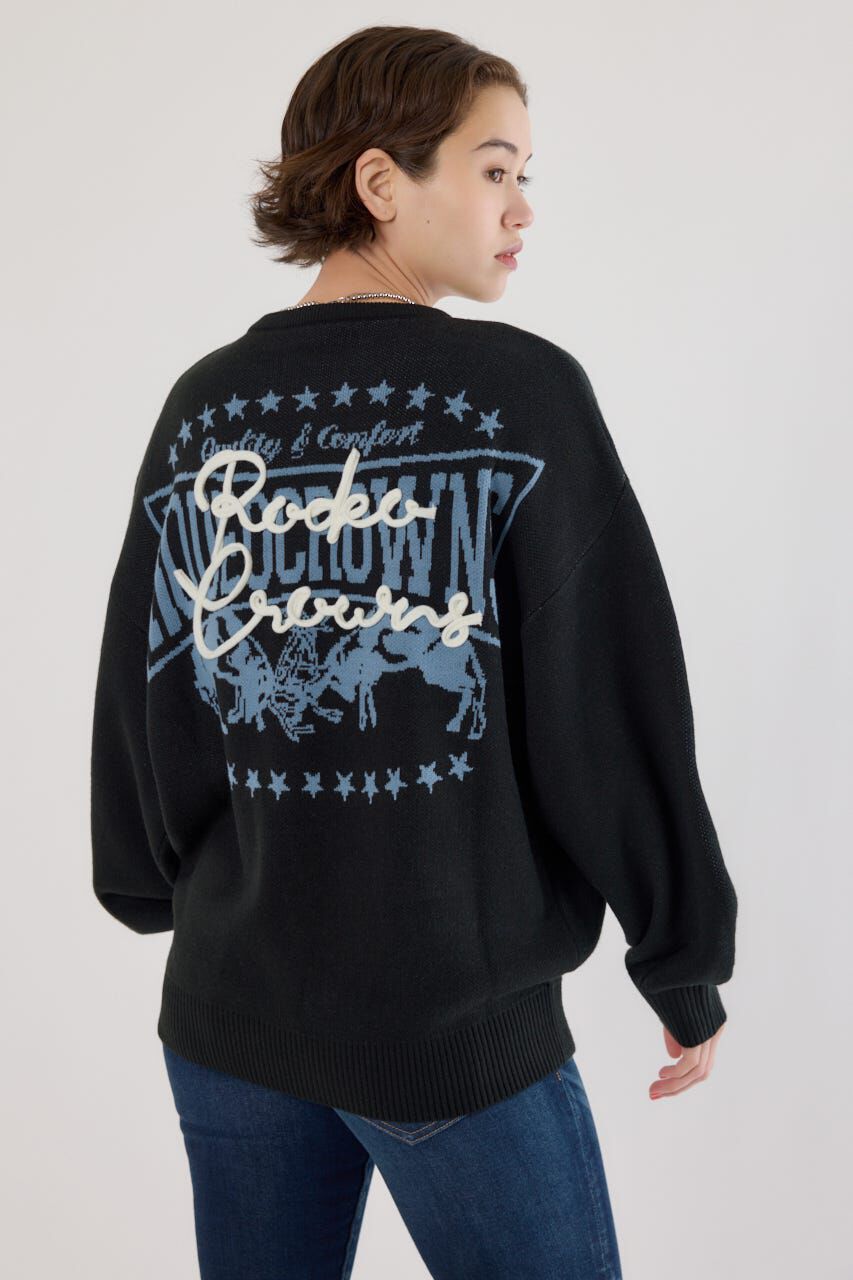 RODEO CROWNS「ロープロゴニットトップス」|ニット・セーター|