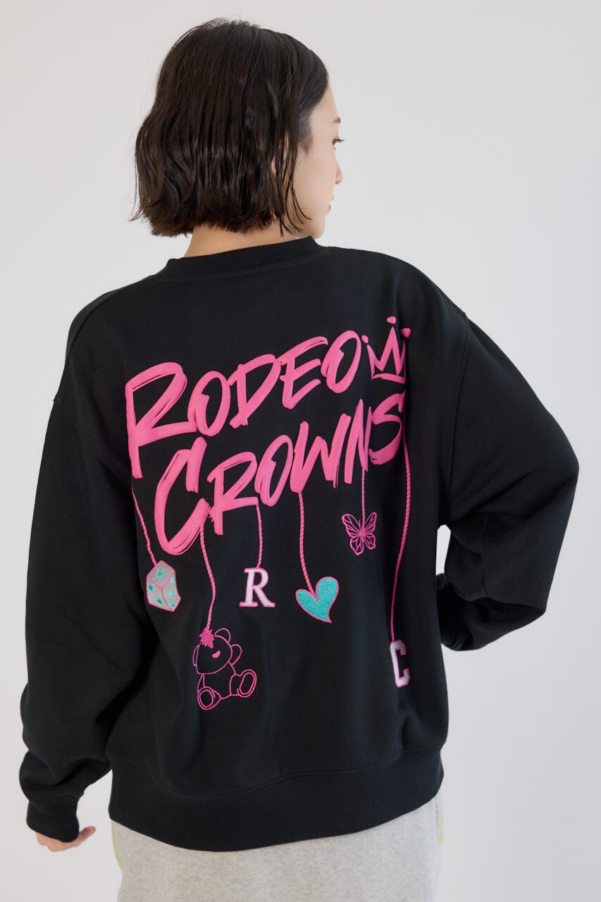 RODEO CROWNS「Dangling Charmsスウェット」|パーカー|