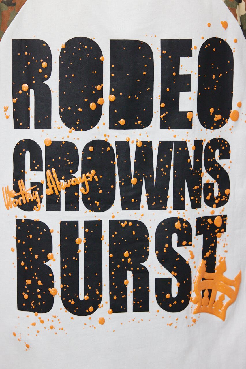 RODEO CROWNS「Ink Logo ラグランTシャツ」|Tシャツ・カットソー|