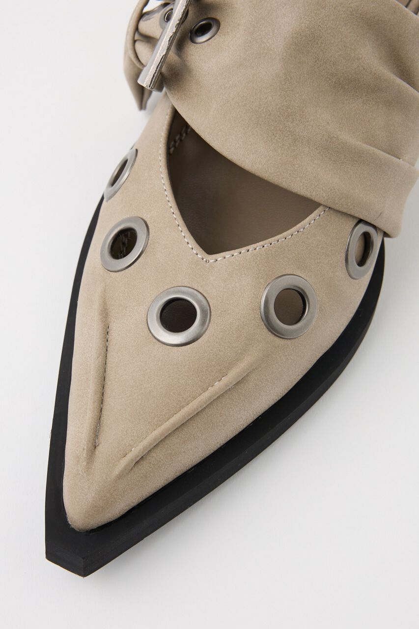 SLY「EYELET SLING パンプス」|パンプス|