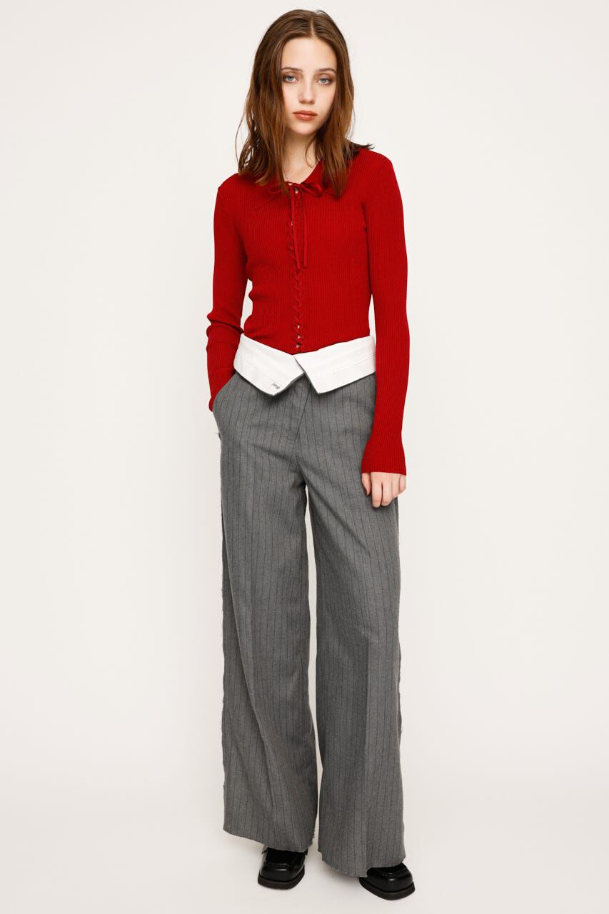 SLY「2WAY CUT OUT MANNISH パンツ」|その他|