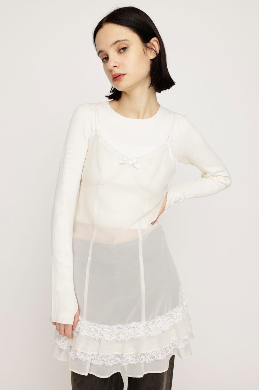 SLY「FRILL CAMI S／ドレス」|ワンピース|