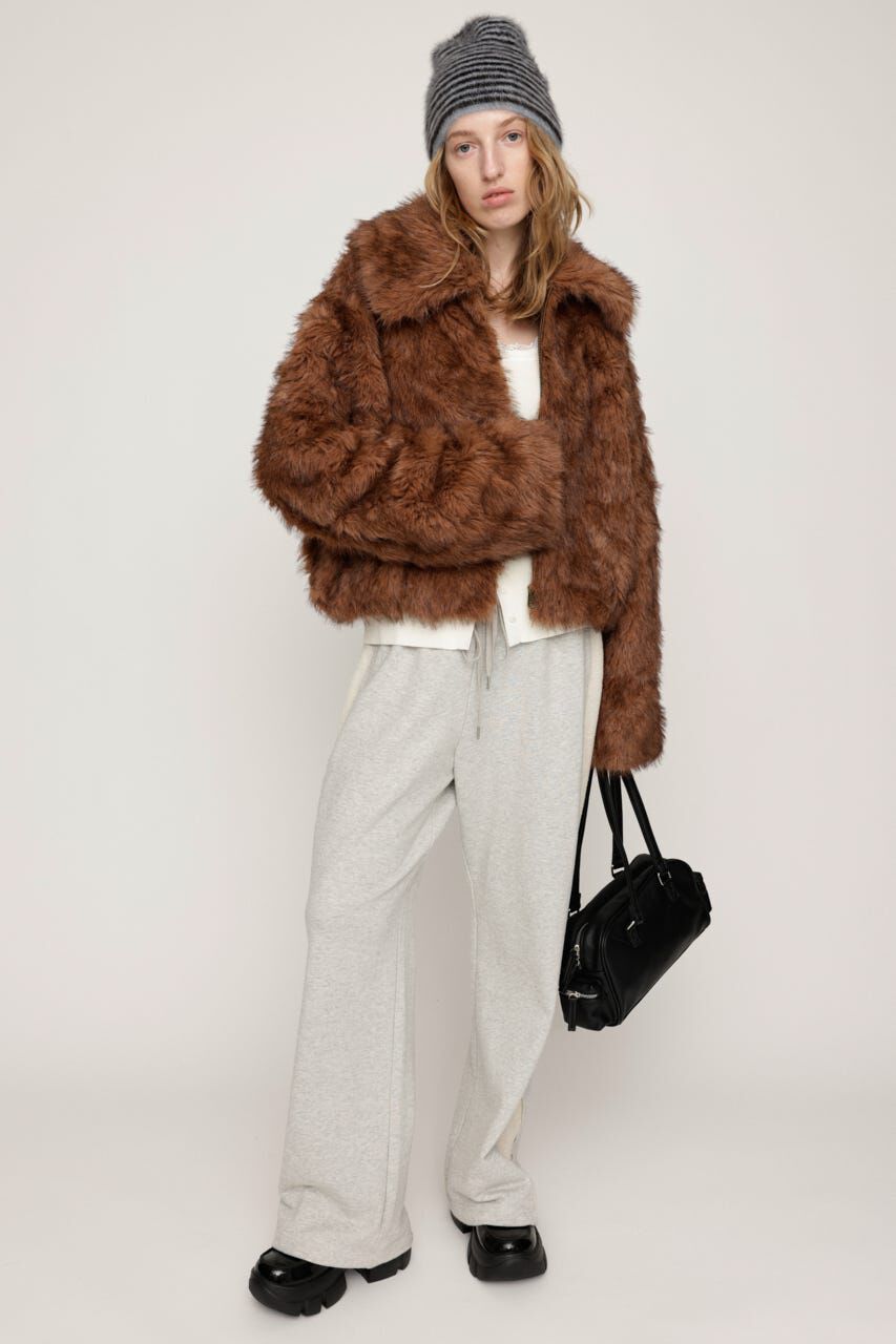 SLY「BIG COLLAR FUR S／コート」|その他|
