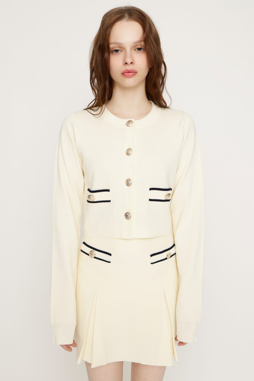 SLY「MILANO RIB KNIT カーディガン」|カーディガン|