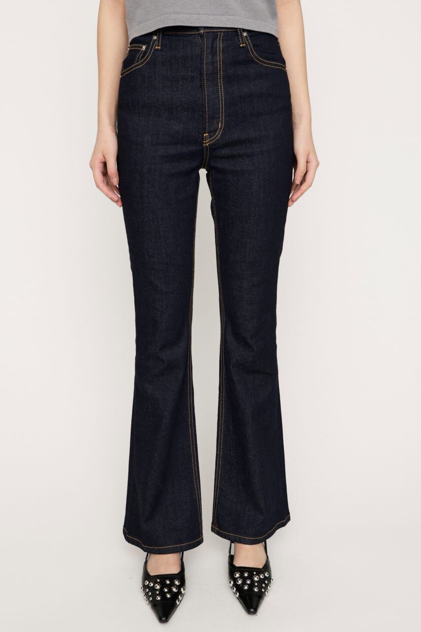 SLY「HW FLARE PT WITH ROICA（R）EF」|デニム|