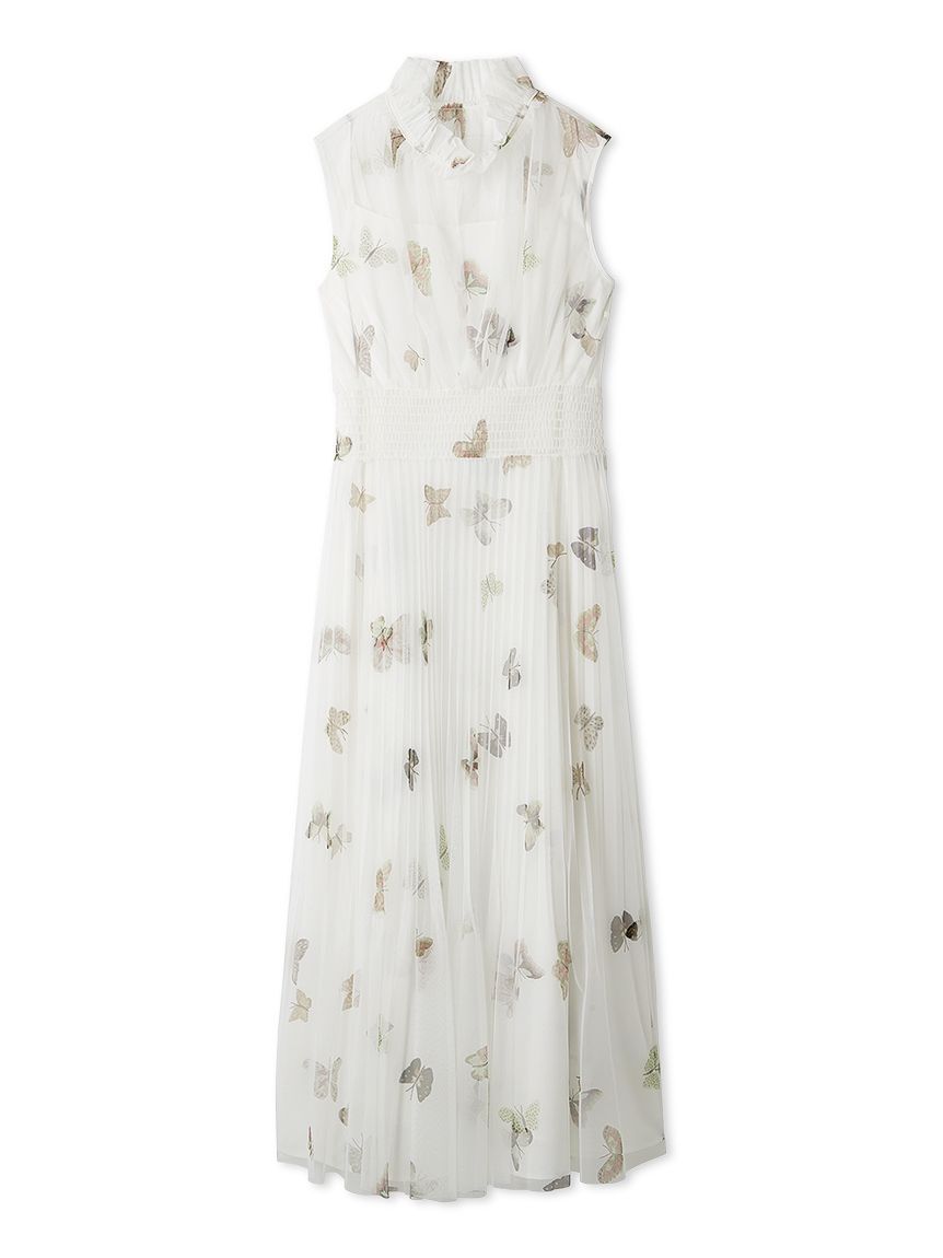CELFORD「【洗える】【HANAE MORI&times;CELFORDコラボ】バタフライプリントワンピース」|ワンピース|OWHT