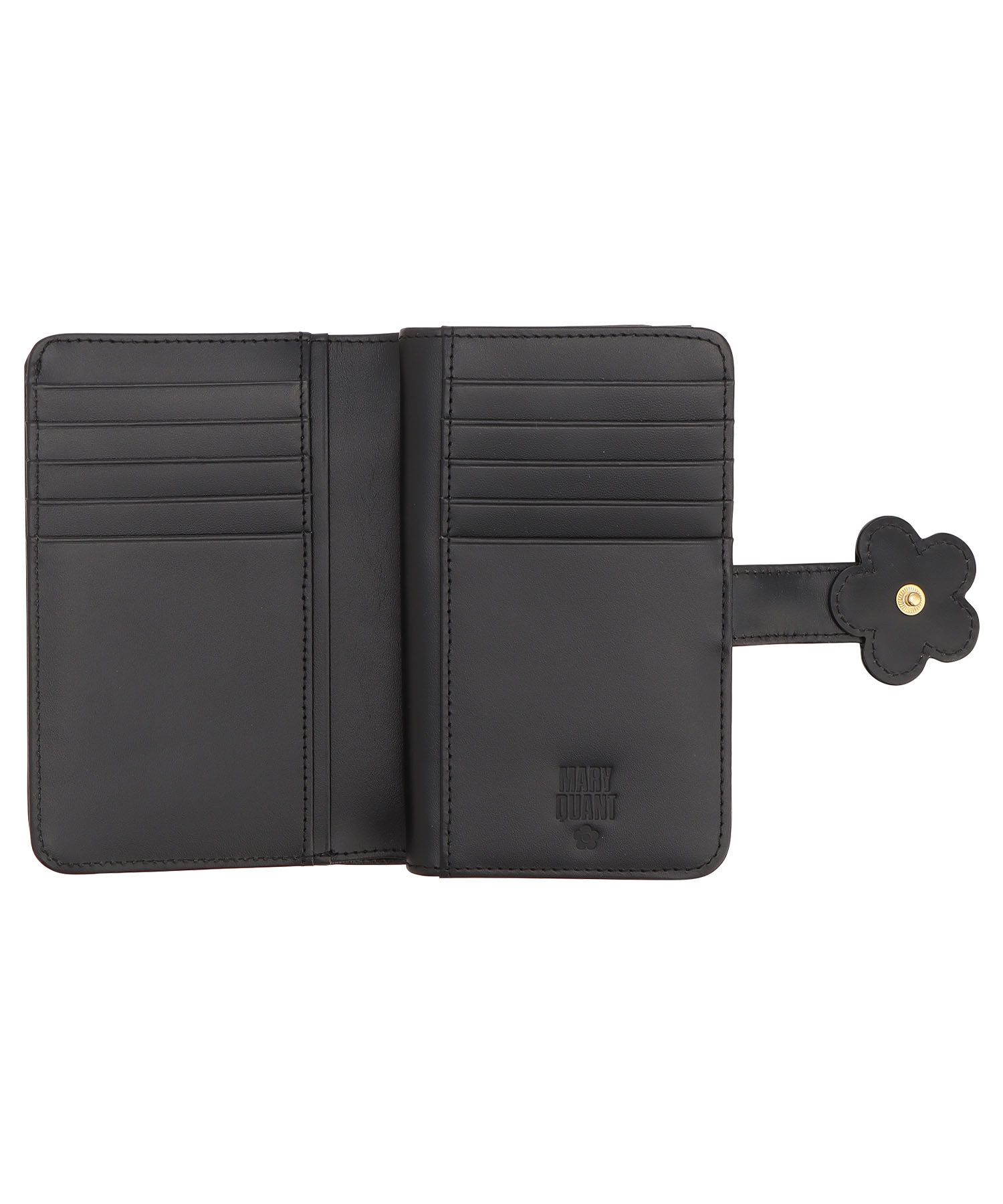MARY QUANT「デイジーパッチスナップ2 Lウォレット」|財布|